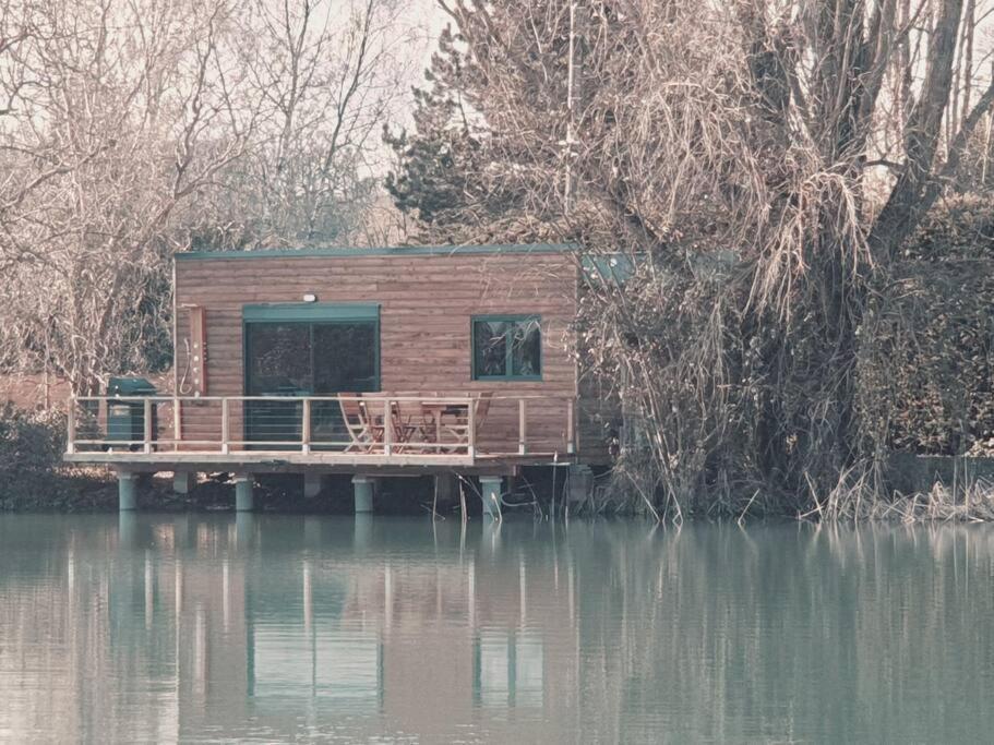 Chalet Les Pieds Dans L'Eau La Campagne A La Ville Saint-Doulchard Bagian luar foto