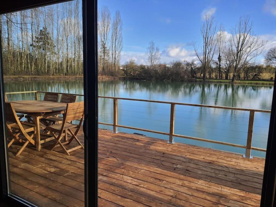 Chalet Les Pieds Dans L'Eau La Campagne A La Ville Saint-Doulchard Bagian luar foto