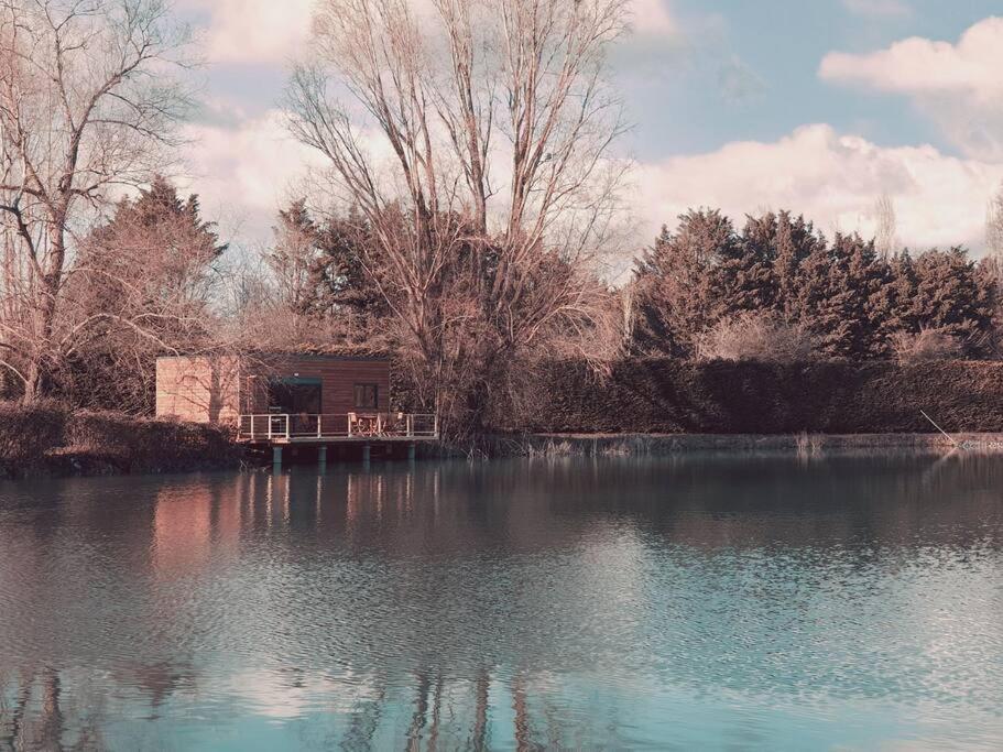 Chalet Les Pieds Dans L'Eau La Campagne A La Ville Saint-Doulchard Bagian luar foto